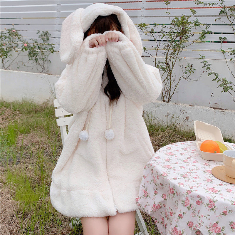 I Wanna be a Bunny Oversized Hoodie – glitter death