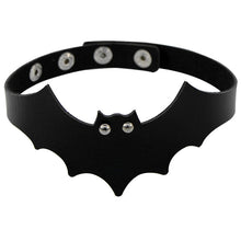Load image into Gallery viewer, Lil Batty faux leather choker
