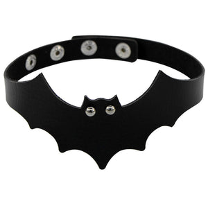 Lil Batty faux leather choker