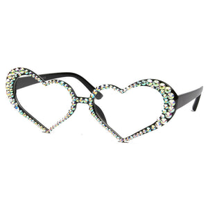 Love bug heart-shaped sunglasses