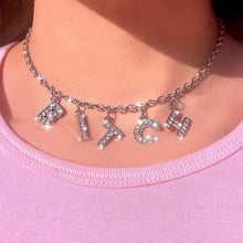 Load image into Gallery viewer, ANGEL, B*TCH or DADDY choker;)

