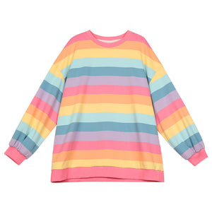 Rainbow Sk8er Pastel Striped Long Sleeve