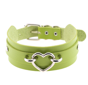 Naughty Baby heart choker