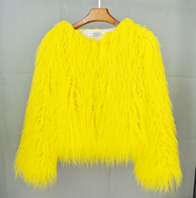 Load image into Gallery viewer, Shag me baby faux fur coat!! available up to 4XL
