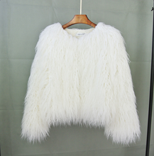 Load image into Gallery viewer, Shag me baby faux fur coat!! available up to 4XL
