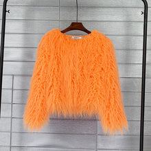Load image into Gallery viewer, Shag me baby faux fur coat!! available up to 4XL
