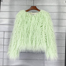 Load image into Gallery viewer, Shag me baby faux fur coat!! available up to 4XL
