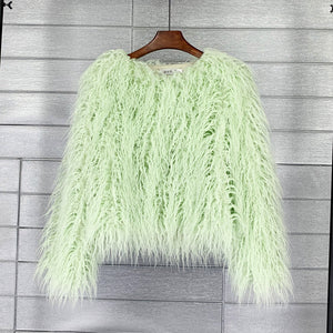Shag me baby faux fur coat!! available up to 4XL