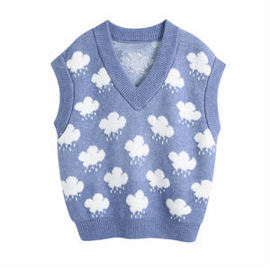 Head in the Clouds sweater vest