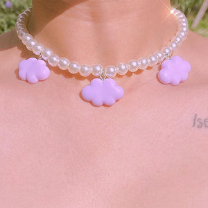 Pure Heaven Pearly Cloud Necklace