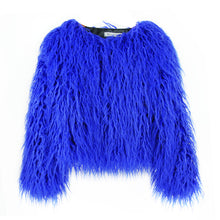 Load image into Gallery viewer, Shag me baby faux fur coat!! available up to 4XL
