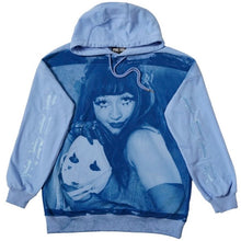 Load image into Gallery viewer, Mask Off Cyanotype Hoodie Price, Pure Void
