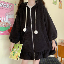 Load image into Gallery viewer, I Wanna be a Bunny Oversized Hoodie

