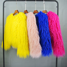 Load image into Gallery viewer, Shag me baby faux fur coat!! available up to 4XL
