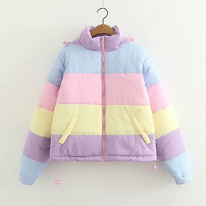 Cotton Candy Fluff Puff Jacket