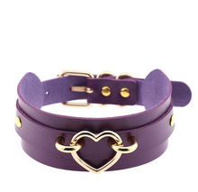Load image into Gallery viewer, Naughty Baby heart choker
