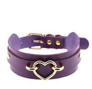 Naughty Baby heart choker