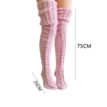Load image into Gallery viewer, Cozy Witch Knit thigh highs
