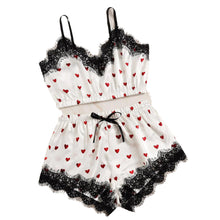 Load image into Gallery viewer, Be my Valentine 💕 silky cami  set
