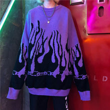 Load image into Gallery viewer, It&#39;s FIRE Knit Sweater
