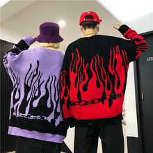 Load image into Gallery viewer, It&#39;s FIRE Knit Sweater
