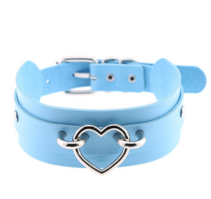 Naughty Baby heart choker