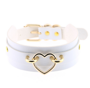 Naughty Baby heart choker