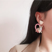 Load image into Gallery viewer, Love Bunny Earrings
