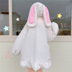 I Wanna be a Bunny Oversized Hoodie