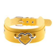 Load image into Gallery viewer, Naughty Baby heart choker
