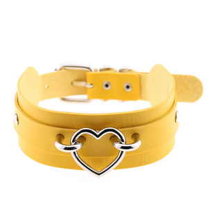 Naughty Baby heart choker