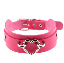 Load image into Gallery viewer, Naughty Baby heart choker
