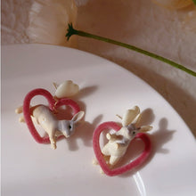 Load image into Gallery viewer, Love Bunny Earrings
