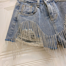 Load image into Gallery viewer, Rhinestone Cowgirl Shorts
